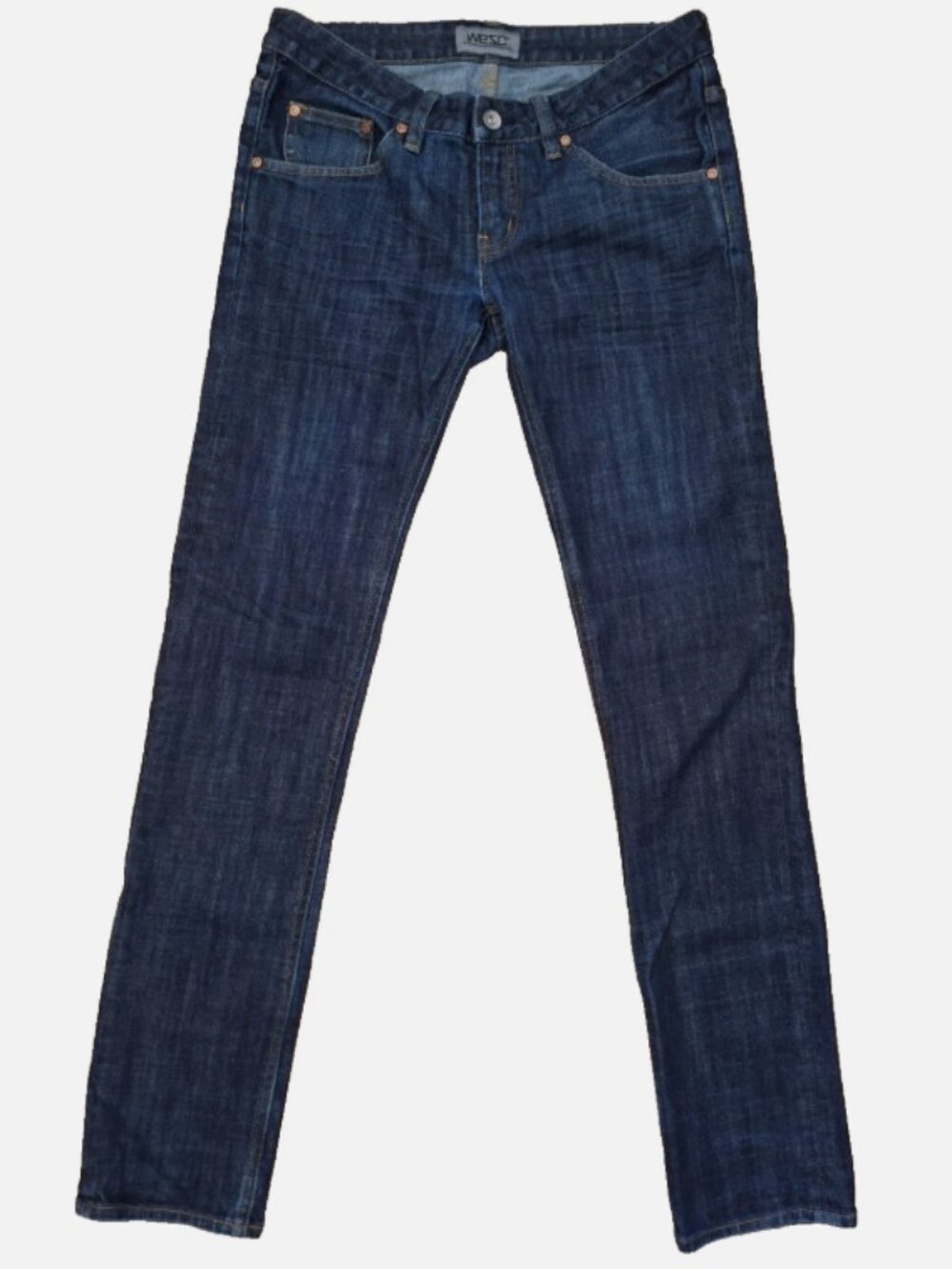 WeSC We Are The Superlative Conspiracy Eve Indigo Slim Straight Jeans W28 L32